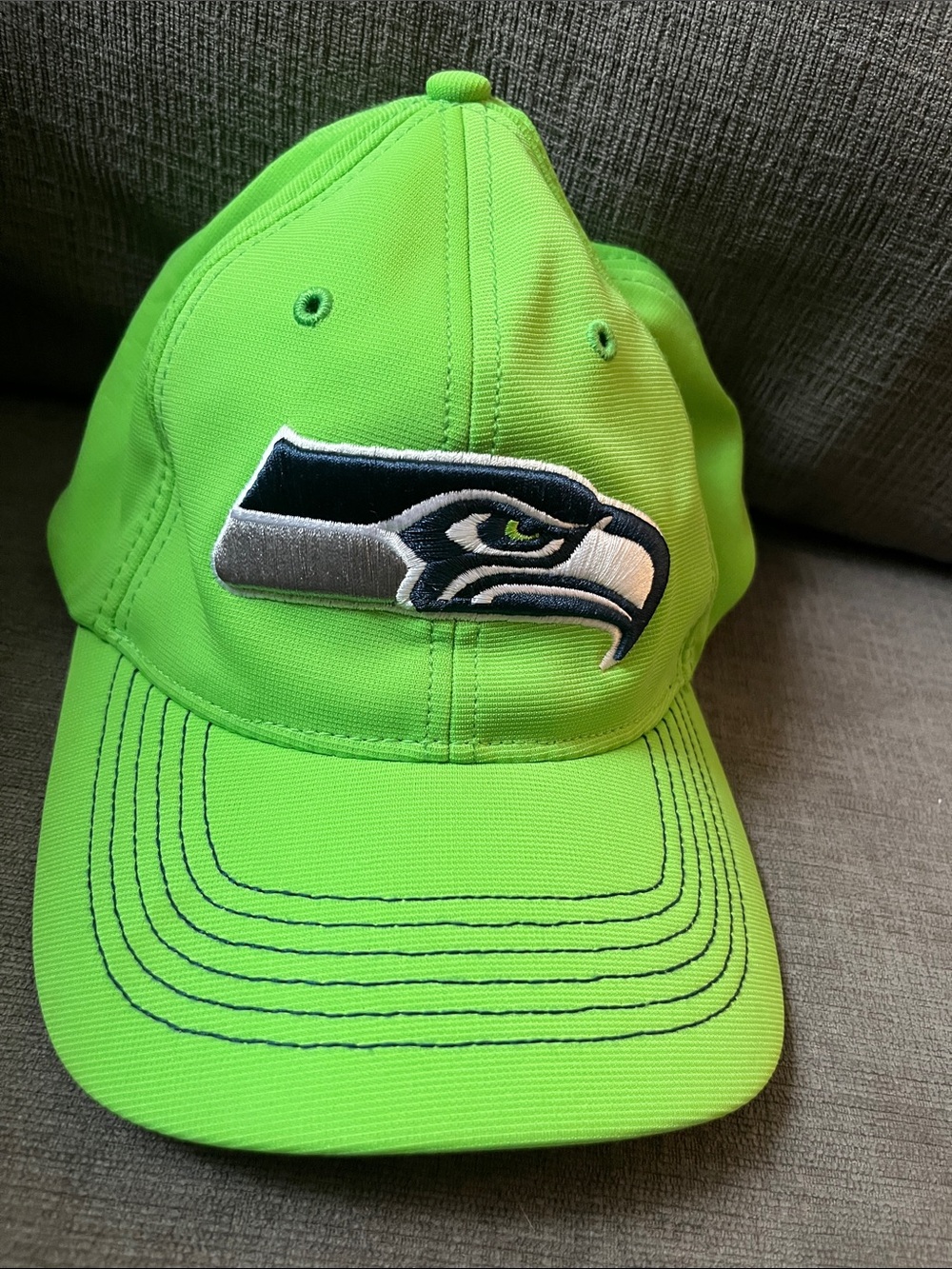 47 Seattle Seahawks Neon Green Logo Hat